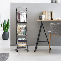 STORFEX 3-Tier Kitchen Storage Rack Removable Vegetable Cart_9