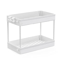 STORFEX 2-Tier Under Sink Storage Organizer Bathroom Standing Rack_1