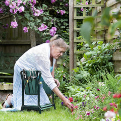 GREENHAVEN Garden Kneeler Seat and Foldable Stool with Tool Bag_7