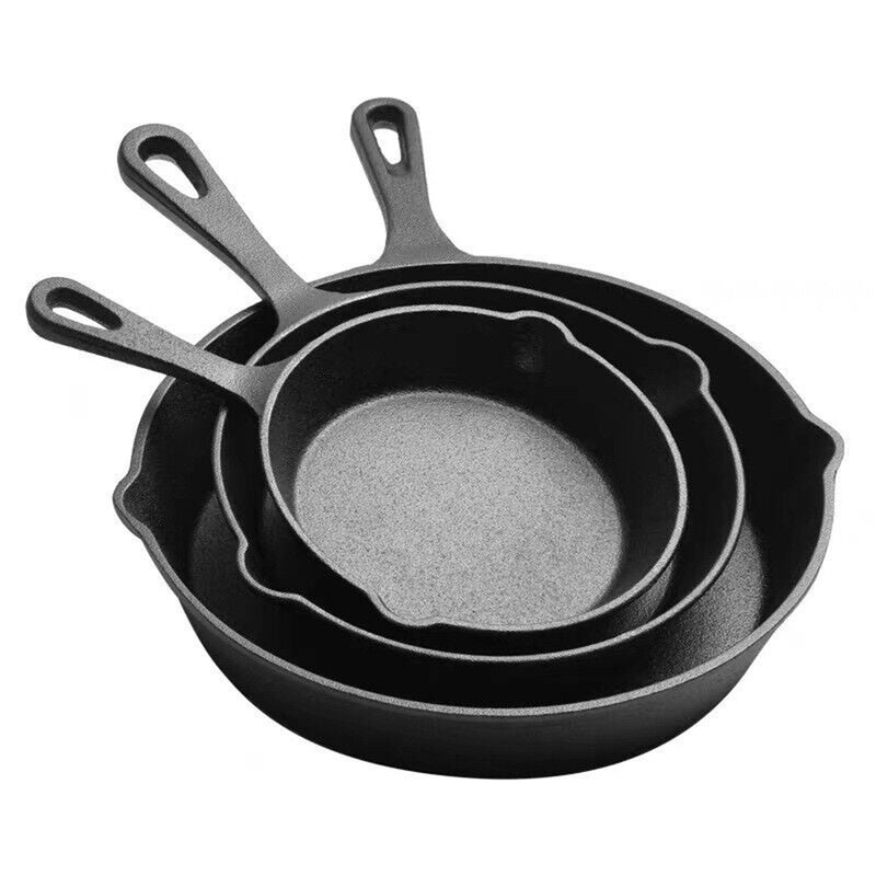 3 Piece Set Kitchen Cookware Fried Egg Pan_0