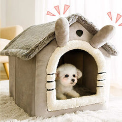 Removable and Washable Foldable Pet Sleeping Bed_0