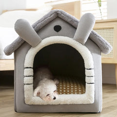 Removable and Washable Foldable Pet Sleeping Bed_2