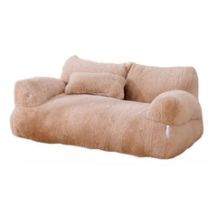 Luxurious Plush Sofa Bed for Cats and Small Dogs_10