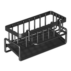 Multi-Functional Stainless Steel Sink Organizer with Drain Rack_6