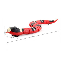 Smart Sensing Cat Toys Interactive Automatic Electronic Snake_12