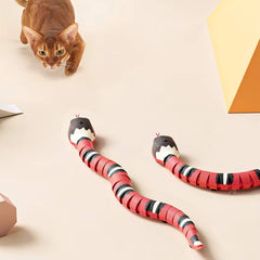 Smart Sensing Cat Toys Interactive Automatic Electronic Snake_4