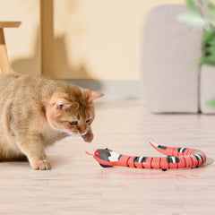 Smart Sensing Cat Toys Interactive Automatic Electronic Snake_3