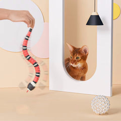 Smart Sensing Cat Toys Interactive Automatic Electronic Snake_5