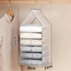 Wardrobe Hanging Storage Bag Cabinet Organizer_9