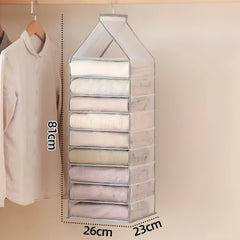 Wardrobe Hanging Storage Bag Cabinet Organizer_10