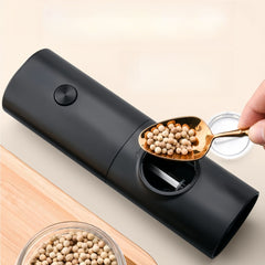 Coarseness Adjustable Refillable Electric Salt And Pepper Grinder_2