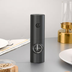 Coarseness Adjustable Refillable Electric Salt And Pepper Grinder_3