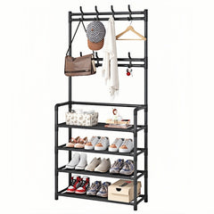 Multi-Layer Shoe Rack Clothes Hat Hangers Organizer Shelf_7