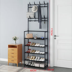 Multi-Layer Shoe Rack Clothes Hat Hangers Organizer Shelf_6