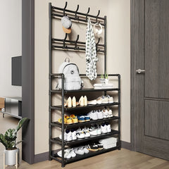 Multi-Layer Shoe Rack Clothes Hat Hangers Organizer Shelf_0