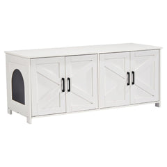 Cat Litter Box Enclosure for 2 Cats Litter Box Furniture_9