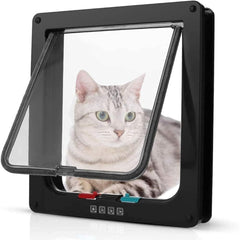 4 Way Lockable Pet Door for Cats and Dogs_2