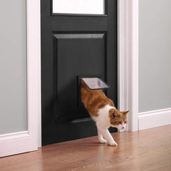 4 Way Lockable Pet Door for Cats and Dogs_1