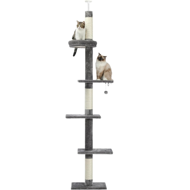 Cat Tree Condo Scratching Post Floor to Ceiling_0