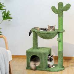 H100CM Cactus Cat Tree Condo with Ball_4