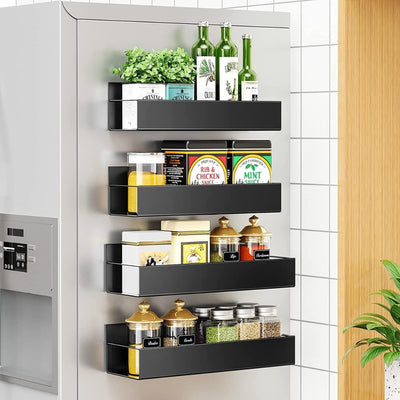 2pcs Magnetic Storage Shelf Household Kitchen Refrigerator_0