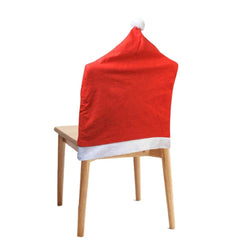 Christmas Chair Cover Christmas Decoration for Home Table Dinner Chair Back_5