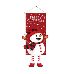 Christmas Hanging Flag Porch Door Banner_12