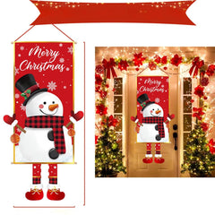 Christmas Hanging Flag Porch Door Banner_7