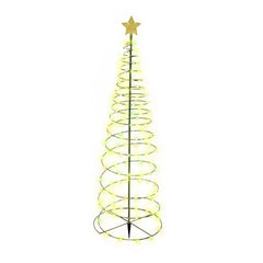 Festive Solar Christmas Tree Lights for Outdoor Garden Scene_5