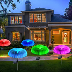 7 Color Solar Jellyfish Lights for Outdoor Walkways and Gardens_4