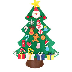 DIY Felt Christmas Tree Christmas Decoration for Home New Year Christmas Ornaments_4