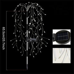 100 LED Solar Fireworks Lights for Patio & Garden_6