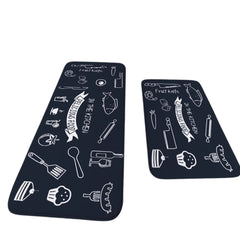 Kitchen Floor Mats and Rugs Washable Rubber Backing Doormat_5