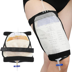 Breathable Catheter Leg Bag Holder Urinary Leg Band Fix Strap Urine Drainage Bags_1