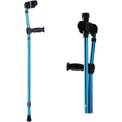 Adjustable Telescopic Underarm Cane Crutch Crutches Aluminum Alloy_3