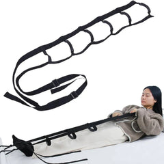 Convenient Bed Ladder Strap with 6 Handrails for Effortless Sit Up and Wake Up_0