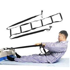 Convenient Bed Ladder Strap with 6 Handrails for Effortless Sit Up and Wake Up_1