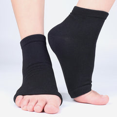 Soft Gel Heel Socks Arch Support Sleeve Cushioned Soft Elastic Gel Pad Fabric_1