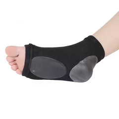 Soft Gel Heel Socks Arch Support Sleeve Cushioned Soft Elastic Gel Pad Fabric_4