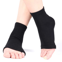 Soft Gel Heel Socks Arch Support Sleeve Cushioned Soft Elastic Gel Pad Fabric_5