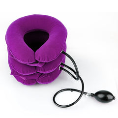 Inflatable Adjustable Cervical Traction Support Device Neck Stretcher_7