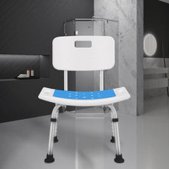 Non-slip Bath Chair Cushion Seat Bathroom Bath Chair Shower Stool Seat Cushion_1