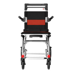 Portable Foldable Wheelchair Walker with Braking Function_1