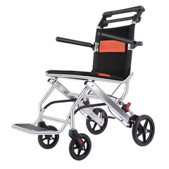 Portable Foldable Wheelchair Walker with Braking Function_2