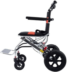 Portable Foldable Wheelchair Walker with Braking Function_5