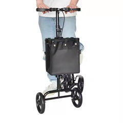 Knee Walker Foldable Seated Adjustable Folding Knee Scooter with Brake Basket_3