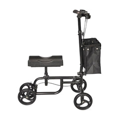 Knee Walker Foldable Seated Adjustable Folding Knee Scooter with Brake Basket_5