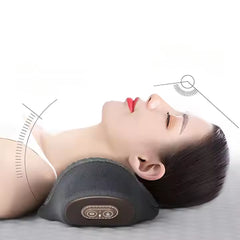 Neck Waist Electric Massager Pillow Bed Sleeping Waist Pad Electric Massage_4